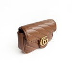 グッチ GG マーモント キルティングレザー ミニチェーンバッグ